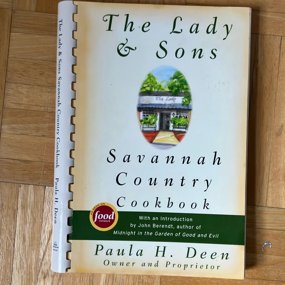 The Lady & Sons Paula Deen SIGNED  cookbook